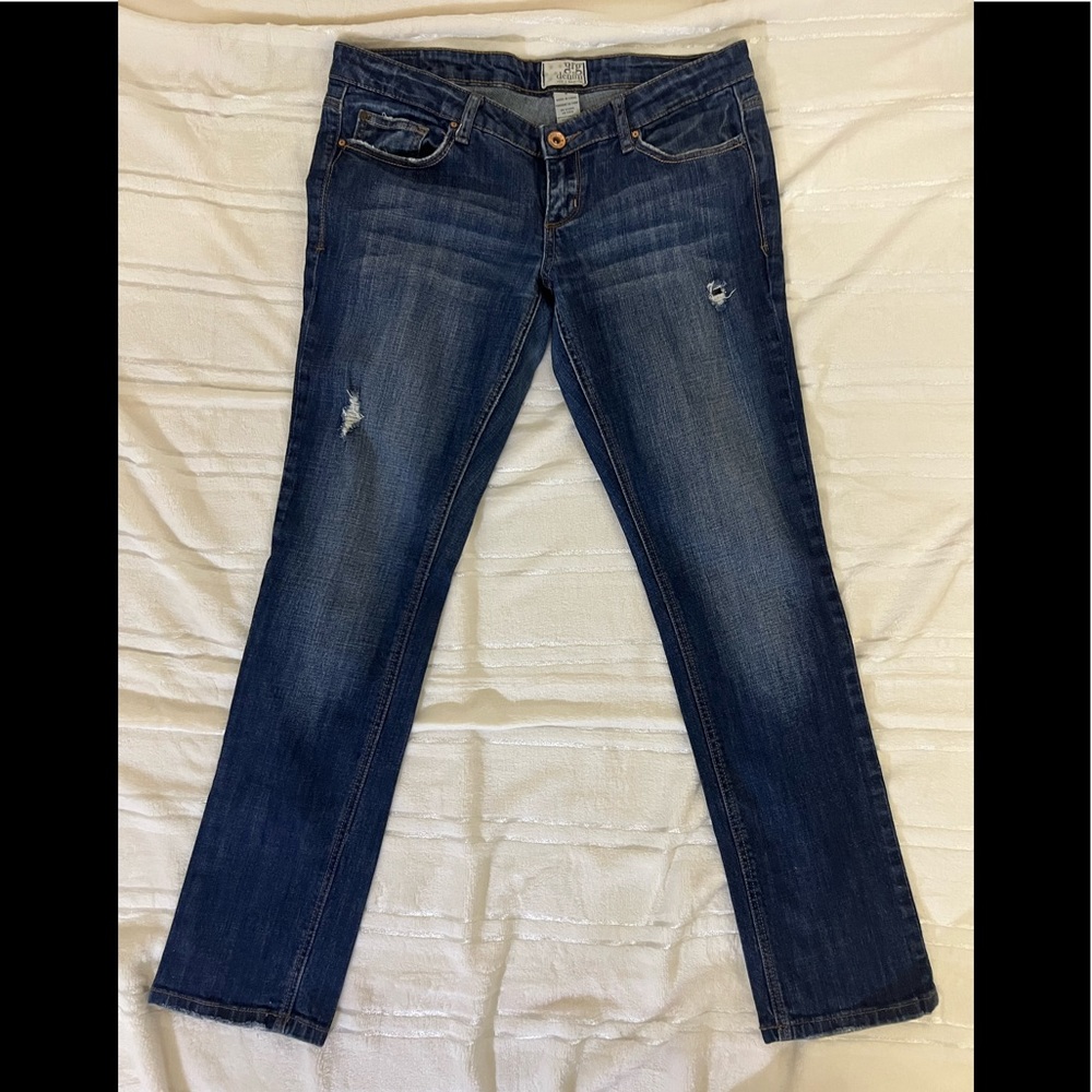 GRG Distressed low rise jeans (old school)